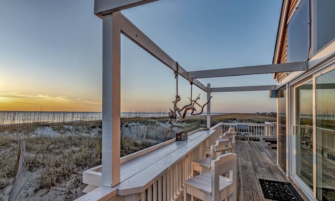 South Beach Casa | Pet friendly, oceanfront and unobstructed views Bald Head Island