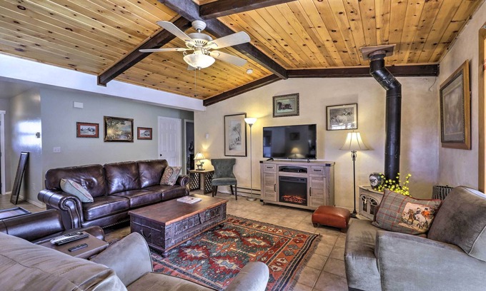 Williamson Casa | ¡NUEVO! Prescott House en 3 acres con vistas de granito Mtn
