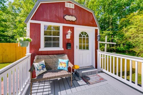 Raleigh Apartamento | Pet-Friendly Raleigh Tiny Home with Patio