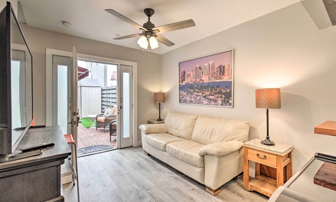 North Park Cabaña | ¡NUEVO! Estudio encantador con patio a 5 minutos del parque Balboa