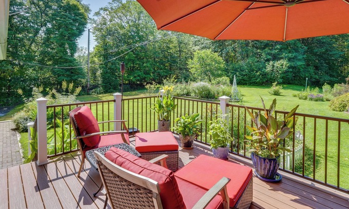 Staatsburg Apartamento | Pet-Friendly Staatsburg Studio - Near State Park