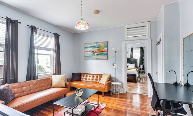 Stoughton Apartamento | Pet-Friendly Stoughton Apartment w/ Outdoor Space