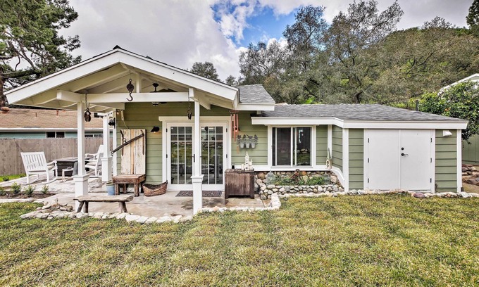 Trabuco Canyon Cabaña | ¡NUEVO! Mascota amigable Trabuco Canyon Cottage w / Yard!