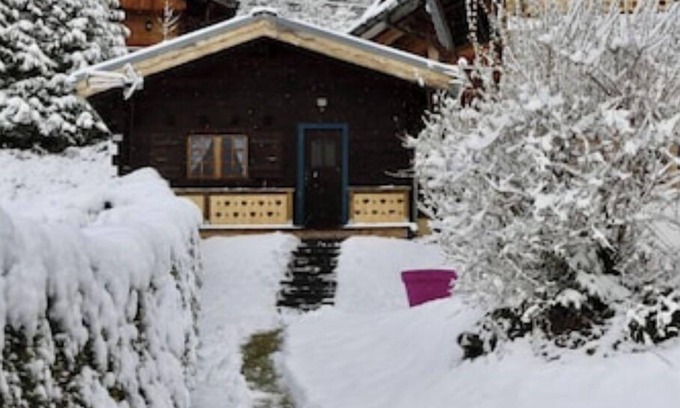 Saint-Gervais-les-Bains Chalet De Esquí | Petit chalet bois esprit montagne 2à 3 personnes