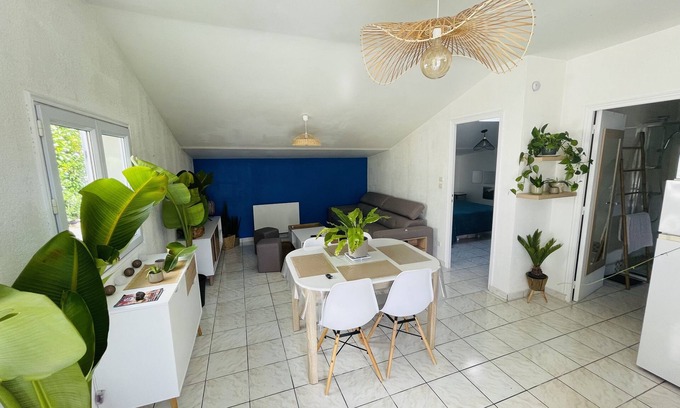 Asnieres-la-Giraud Casa | Petit Maison du Loubat Avec Jardin