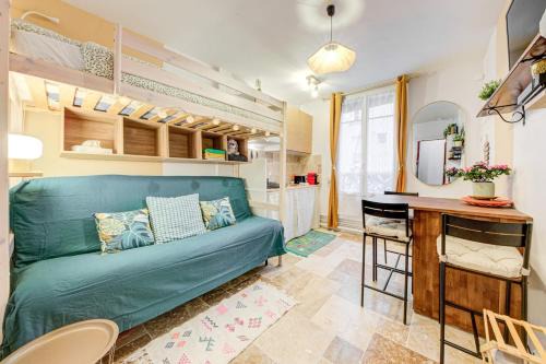 Quartier de la Roquette Apartamento | Petit studio cosy quartier branché entre Bastille et Nation