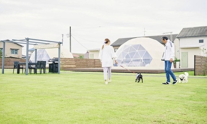 Katakai Alquiler De RV | Pets allowed 7m dome tent B Room only plan / Sanbu District Chiba