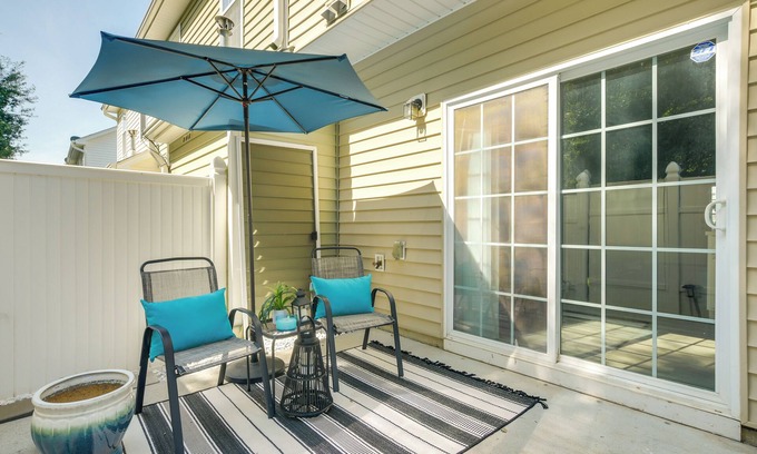 Southeast Raleigh Casa | Pet-Friendly Family Townhome w/ Private Patio