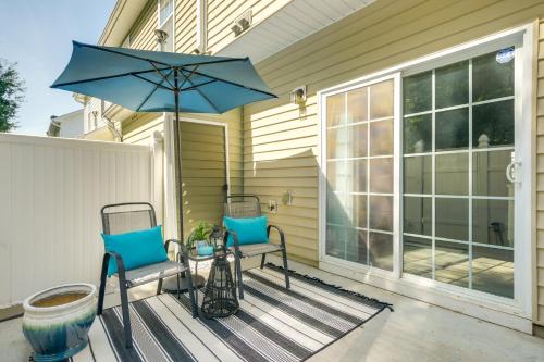 Southeast Raleigh Casa | Pets Welcome Townhome with Patio in Raleigh!