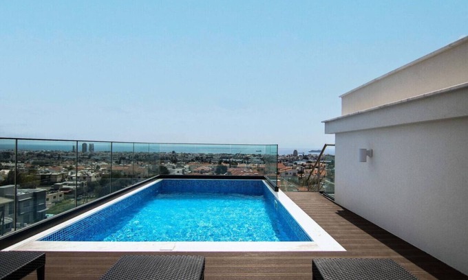 Agios Athanasios Apartamento | Phaedrus Living: Sea View Anna Residence 302