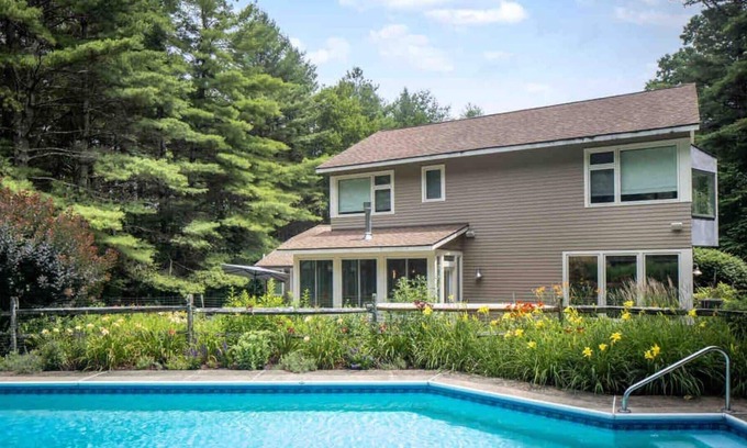 Glendale Casa | Picturesque home sited on over three acres of land, renovated, heated...