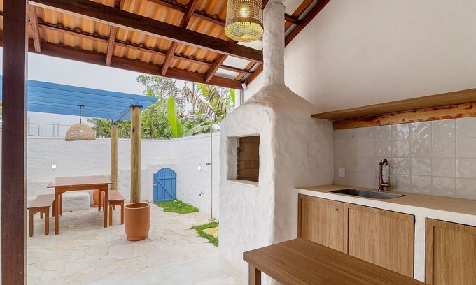 Barra Velha Apartamento | Piece of Greece on the Santa Catarina Coast Umc002