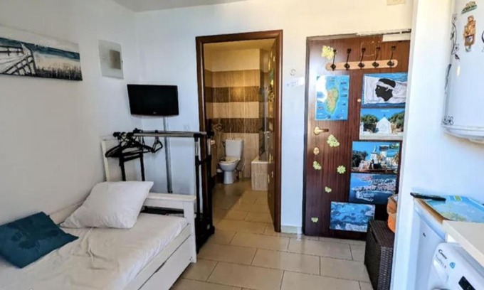 Ajaccio Apartamento | Pied dans l'eau vue îles sanguinaires t1 15+5m2 les calanques avec spa et piscine