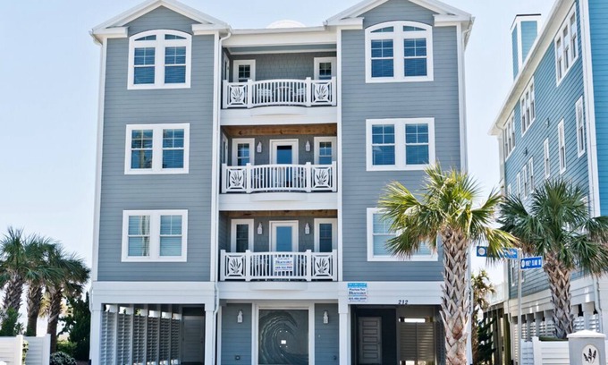 Atlantic Beach Casa | Pierless Too, Oceanfront House in Atlantic Beach, NC!