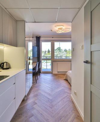 Ursynow Apartamento | PIleckiego 59 Studio z Balkonem Bezpłatny Parking By Perfect Apart