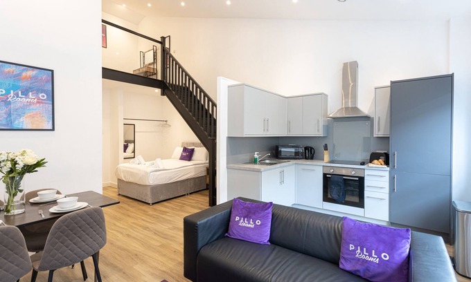 Cheetham Hill Apartamento | Pillo Rooms Apartments- Manchester Arena