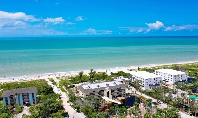Sanibel Condominio | Frente a la playa de 3 dormitorios, 2 baños condominio.