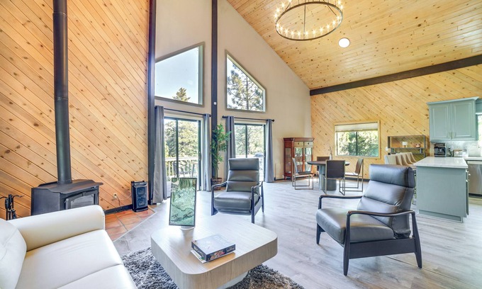 Pine Mountain Club Cabina | Pine Mountain Club Cabin w/ A/C & EV Charger