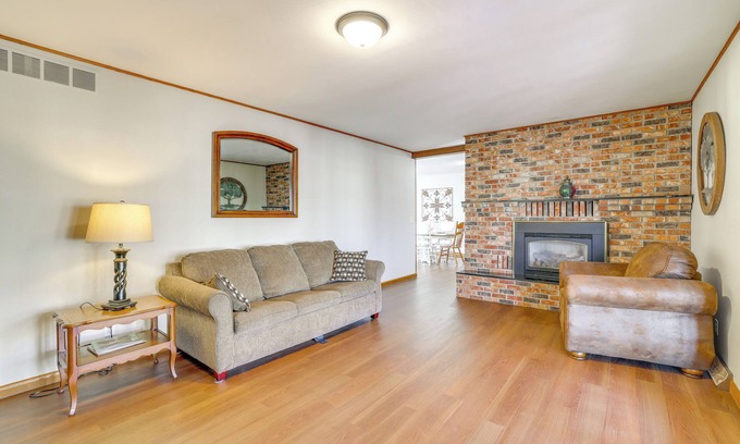 Pineville Casa | Pineville Home w/ Fire Pit < Half-Mi to Elk River!