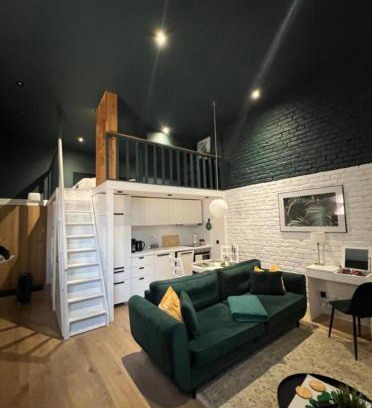 Srodmiescie Apartamento | Piotrkowska 37 -MINI LOFT- Green Leaf