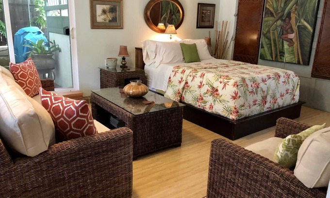 Pupukea Apartamento | Pipeline Beach * Studio Large * AC * wifi * Pk gratis * Pasos a la playa de arena blanca * 30nite min