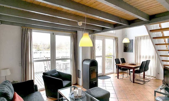 Wendisch Rietz Casa | Pirate with water terrace incl. additional costs in the vacation park - Ferienpark