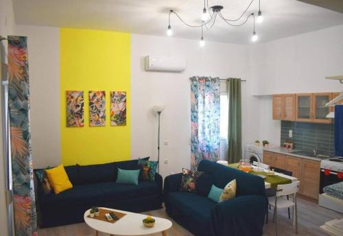 Archanes-Asterousia Apartamento | Pirgos Colorful Studio Sleeps 2 Parking WiFi Ac