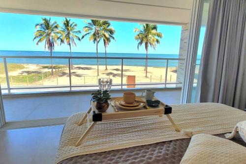 Barra do Sirinhaem Casa | Piscina aquecida, 5 suítes e pé na areia com vista espetacular!