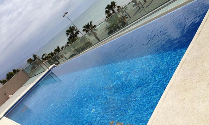 Roquetas de Mar Apartamento | Piso 1a Linea piscina 3D