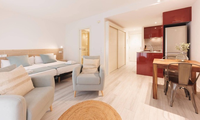 el Mercadal Apartamento | Estudio Plaça Catalunya - Apartamento en Girona | Bravissimo