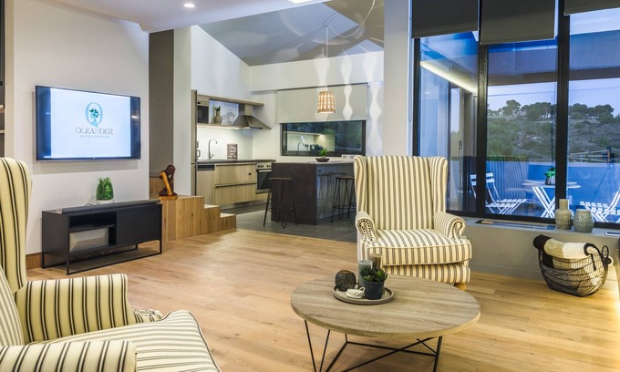 Penteli Apartamento | Plaisance. Un apartamento de 160 m2 con una vista excepcional.