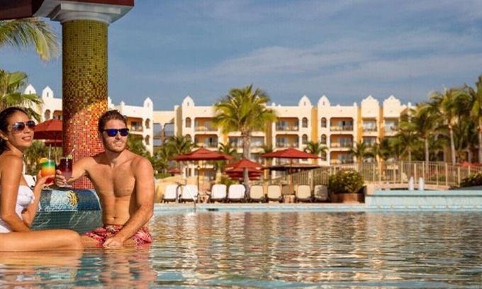 Puerto Juarez Complejo | 2 dormitorios en resort de 4.5 estrellas en Playa del Carmen - Tenis y golf