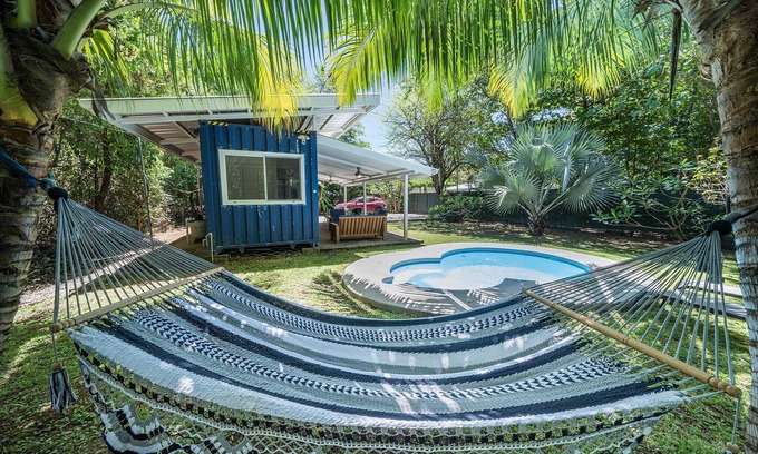 Potrero Casa | Playa Potrero - Cute, modern Containerhome w/ pool for 2 people