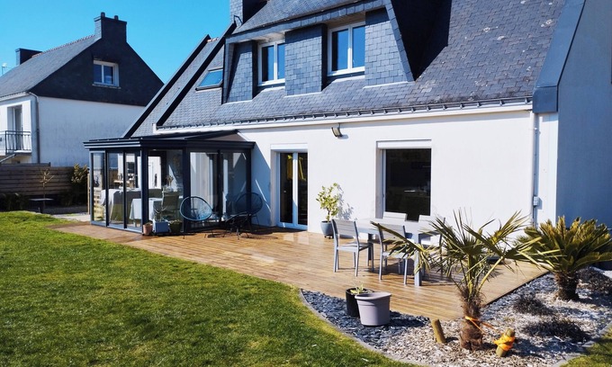 Sene Casa | Pleasant family home Gulf of Morbihan near coastal road