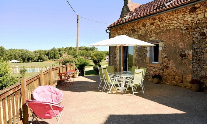 Cenac-et-Saint-Julien Casa | AGRADABLE AGRADABLE CON PISCINA PRIVADA