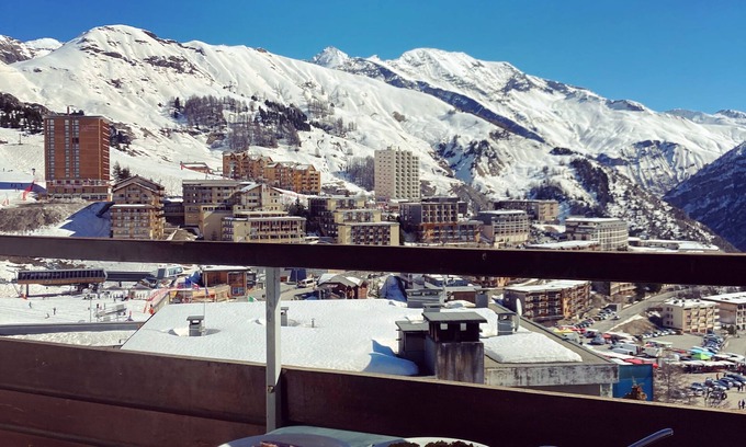 Orcieres-Merlette Apartamento | Pleasant T3 of 55 m2 at the foot of the slopes ORCIERES 1850
