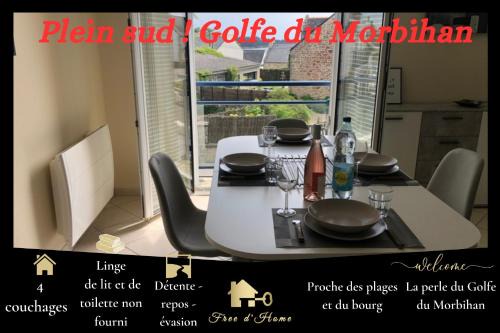 Larmor-Baden Apartamento | Plein sud - Golfe du Morbihan