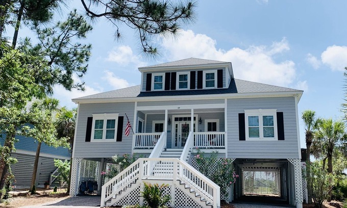 Oceanmarsh Subdivision Casa | SUMMER reduced price and minimum stay at gorgeous Harbor Island!