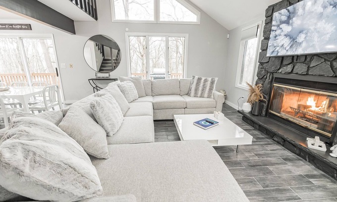 Mount Pocono Chalet De Esquí | Poconos Chalet minutes from Camelback & Kalahari