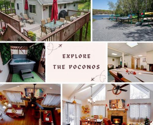 Briar Crest Woods Casa | Poconos Getaway with Hot Tub-Close to Attractions, Perfect for Family &Friends!