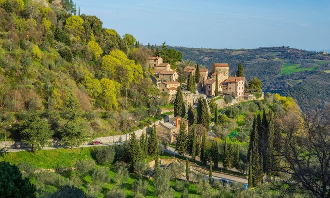 Gallina Villa | Podere Sant'Alberto with pool and gym, Castiglione d'Orcia, Italy