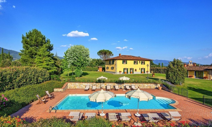 Porrena Villa | Villa en Bibbiena con 6 habitaciones, capacidad 15