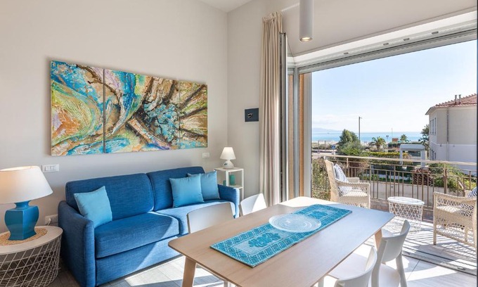 Poetto Apartamento | Poetto Sea Breeze - Blue