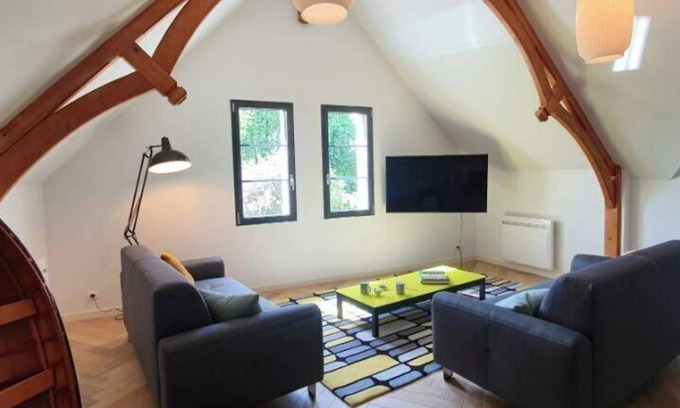 Autheux Apartamento | Pomme d'Happy apartment in the heart of the countryside
