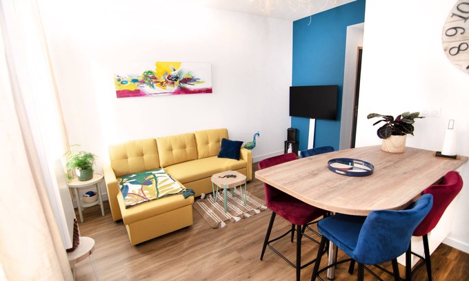 Libourne Apartamento | Apartamento-Tropical-Lujoso-Baño privado con ducha