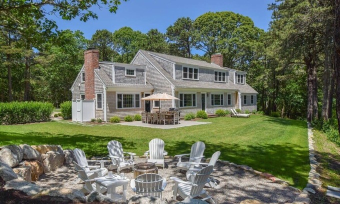 South Orleans Casa | Pond-Front Home w/ Water Views!