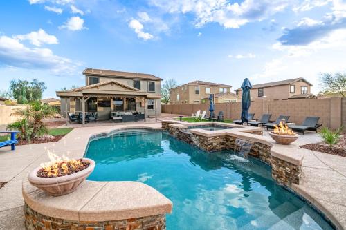 Estrella Mountain Ranch Casa | Pool and Patio Family-Friendly Goodyear Home!