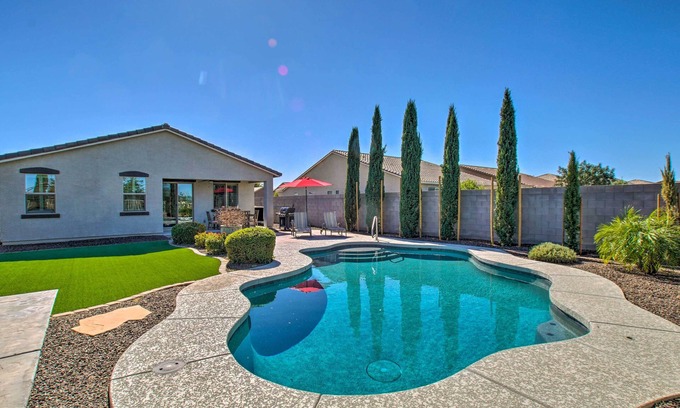 San Tan Valley Casa | Pool & Covered Patio: San Tan Valley Home