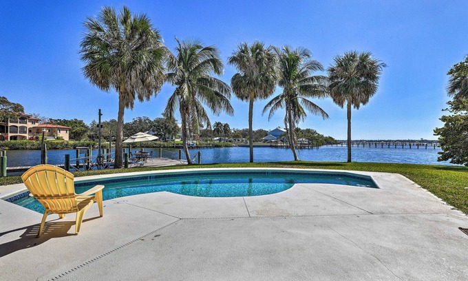 Palmetto Casa | Pool, Dock & Kayaks: Waterfront Palmetto Home