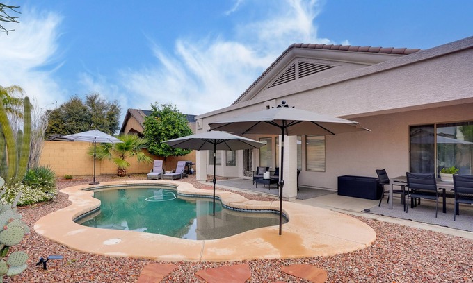 Dysart Cactus Casa | Pool, Fenced Yard: El Mirage 'Sunshine House'